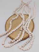 Beyaz Mat Seramik Boncuk Dizi 8-9mm/29cm (54164) thumbnail 2