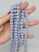 Mor Pigmentli Seramik Boncuk Dizi 8-9mm/29cm (54234) thumbnail 1