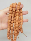 Taba Tırtıklı Mat Seramik Boncuk Dizi 10-12mm/25cm (54216) thumbnail 1