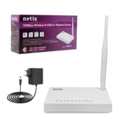 NETİS DL-4312 Kablosuz Modem Router 4 Port 150 Mbps Adsl2 - 2