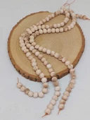 Kahverengi Mat Seramik Boncuk Dizi 8-9mm/30cm (54186) thumbnail 3