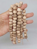 Kahverengi Pigmentli Mat Seramik Boncuk Dizi 10-12mm/24cm (54180) thumbnail 1