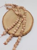 Kahverengi Pigmentli Mat Seramik Boncuk Dizi 10-12mm/24cm (54180) thumbnail 3