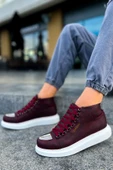 Pabucmarketi Erkek Bot Bordo - 3