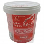 Dr Paste Şeker Hamuru 1 Kg - Kırmızı - 1