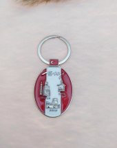 Hdmarketim Metal Anahtarlık Türkiye Yazılı Atalya Görünümlü thumbnail 1