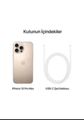 Apple iPhone 16 Pro Max 256 GB Çöl Titanyum (İthalatçı Garantili) - 9