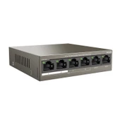 TENDA 6-Port 10/100M 4-Port PoE Switch TEF1106P-4-63W - 2