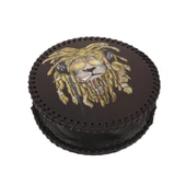 HİPPİ TASARIMLI AHŞAP BOZUK PARA CÜZDANI - 1