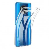 FitCase Xiaomi Poco X3 NFC Kılıf Kamera Korumalı Silikon Şeffaf Arka Kapak - 1