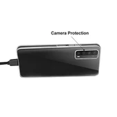 FitCase Huawei P Smart 2021 Kılıf Kamera Korumalı Silikon Şeffaf Arka Kapak - 2