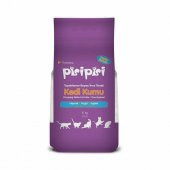 Pisipisi Pudralı İnce Taneli Topaklaşan Bentonit Kedi Kumu 10 kg - 2