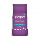 Pisipisi Pudralı İnce Taneli Topaklaşan Bentonit Kedi Kumu 10 kg - 1