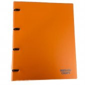 Önder Raınbow Colors 4 Halkalı Pvc Turuncu 122-18 - 1