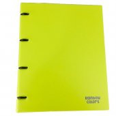 Önder Raınbow Colors 4 Halkalı Pvc Sarı 122-20 thumbnail 3