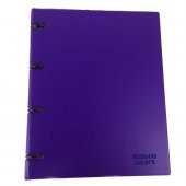 Önder Raınbow Colors 4 Halkalı Pvc Mor 122-22 - 1
