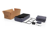 Meşe Home Puzzle Kılıflı Süngerli Nubuk Kumaş Mavi Plastik Ayak Köşe Takımı - 4