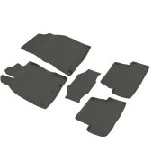 Nissan Qashqai Refref 4D Havuzlu Kauçuk Paspas 2007-2013 Siyah - 1