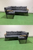 adımshops 2 2 Köşe Balkon-bahçe-kafe-çay Seti-koltuk Takımı-mutfak Köşe-ofis Koltuğu (YÖN DEĞİŞTİRİLEBİLİR) - 2
