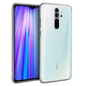 FitCase Xiaomi Redmi Note 8 Pro Kılıf Kamera Korumalı Silikon Şeffaf Arka Kapak - 1