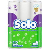 SOLO EMİCİ HESAPLI HAVLU 12 RULO - 1