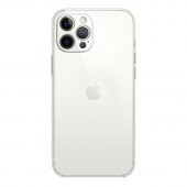 FitCase iPhone 12 Pro Max Kılıf Kamera Korumalı Silikon Şeffaf Arka Kapak - 1