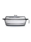 Paşabahçe 590003 Borcam Kapaklı Tencere 2900 cc 25.1x22 cm - 4