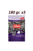 Tadım Ayçekirdeği 180 gr Kavrulmuş Siyah ve Bol Tuzlu 6 li Karma Paket - 3