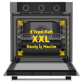 Simfer 8222 Ank. QS Büyük Pop-up 9 Fonk Gri Cam Power Turbo thumbnail 4