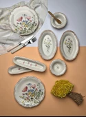Tabak Evi Porselen Fulya Buket Kahvaltı Takımı 6 Kişilik 14 Parça - 3