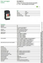 Schneider GV2ME14 6-10 Amper Motor Koruma Şalteri (Termik Şalter) - 4