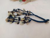 Hdmarketim Doğal Sedef Taşlı Tasarım Kolye thumbnail 2