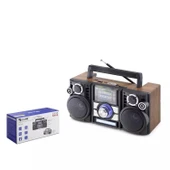 GOLON RX65D BLUETOOTH NOSTALJİ SPEAKER 236*108*118MM - 1