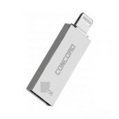Concord 64 GB 3.0 Metal Lightning OTG Flash Bellek C-OTGL64 - 1