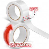 Walker Tape - German Brown™ Roll Tape - Protez Saç Bandı Rulo 3 Yds (2,74m) - 2