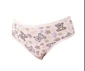 12 Adet Kota Kız Çocuk Desenli Külot Karışık Renk 3402 thumbnail 2