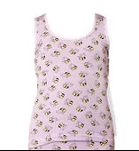 12 Adet Kota Kız Çocuk Geniş Askılı Atlet Karışık Renk 3412 - 1