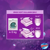 Bingo Soft Konsantre Çamaşır Yumuşatıcısı Lavanta 1440 ml X 4 Adet - 8