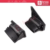 Mercedes W201 190 190E 190D 1982-1993 için Sağ Sol Yan Kalorifer Klima Havalandırma Izgarası - 3