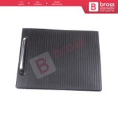VW Passat B6 3C B7 CC 3CD857503 için Orta Konsol Bardak Tutucu Sürgü Panjur Kapağı Siyah - 3