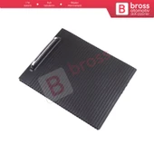 VW Passat B6 3C B7 CC 3CD857503 için Orta Konsol Bardak Tutucu Sürgü Panjur Kapağı Siyah - 1