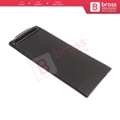 VW Passat B8 3G B8L Arteon CC 3G086253 için Orta Konsol Bardak Tutucu Sürgü Panjur Kapağı Siyah - 4