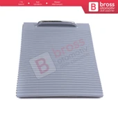 VW Passat B6 3C B7 CC 3CD857503 için Orta Konsol Bardak Tutucu Sürgü Panjur Kapağı Gri - 3