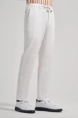 Açık Krem Esnek Yandan Cepli Classic Slim Fit Jogger Pantolon 1003240169 - 3