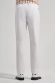 Açık Krem Esnek Yandan Cepli Classic Slim Fit Jogger Pantolon 1003240169 - 4