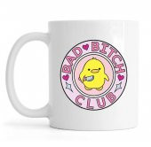 Bad Bitch Club Baskılı Kahve Kupası - 1