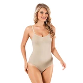 Form Time 9016 Bayan İp Askılı Çıtçıtlı Body Korse - 1