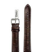 R4178W RODER DERİ KAYIŞ - KAHVERENGİ - BEYAZ DİKİŞ - 2