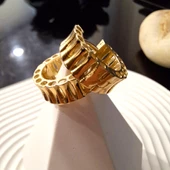 14 Ayar Altın Halka Küpe Sarı Ziynet Gold ZG2139 - 4