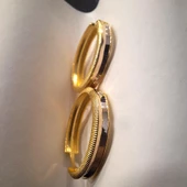 14 Ayar Altın Halka Küpe Sarı Ziynet Gold ZG2140 - 3